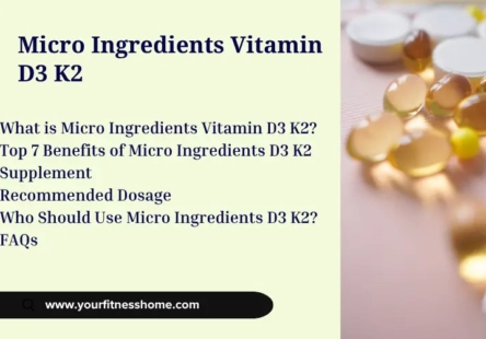 Micro Ingredients Vitamin D3 K2 Benefits and Usage