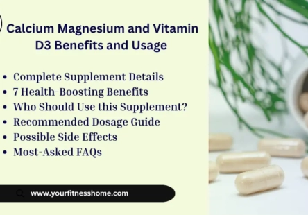 Calcium Magnesium and Vitamin D3 Benefits and Usage